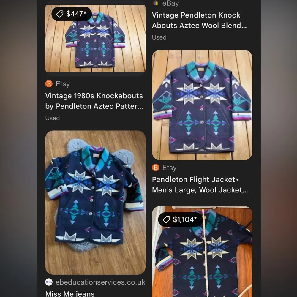 80s Knockabouts by Pendleton Coat